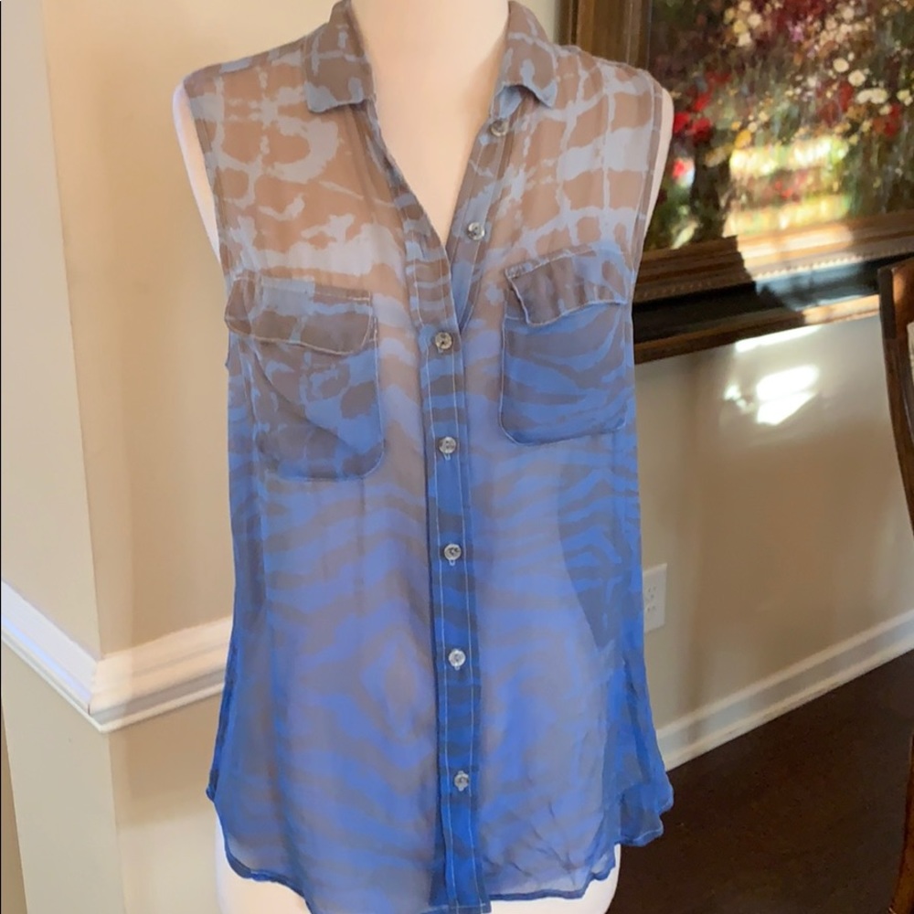 Silk top by gypsy